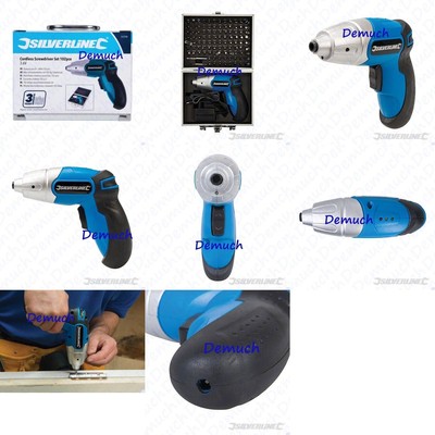Image of Silverline DIY 3.6V Li-Ion screwdriver at eBay