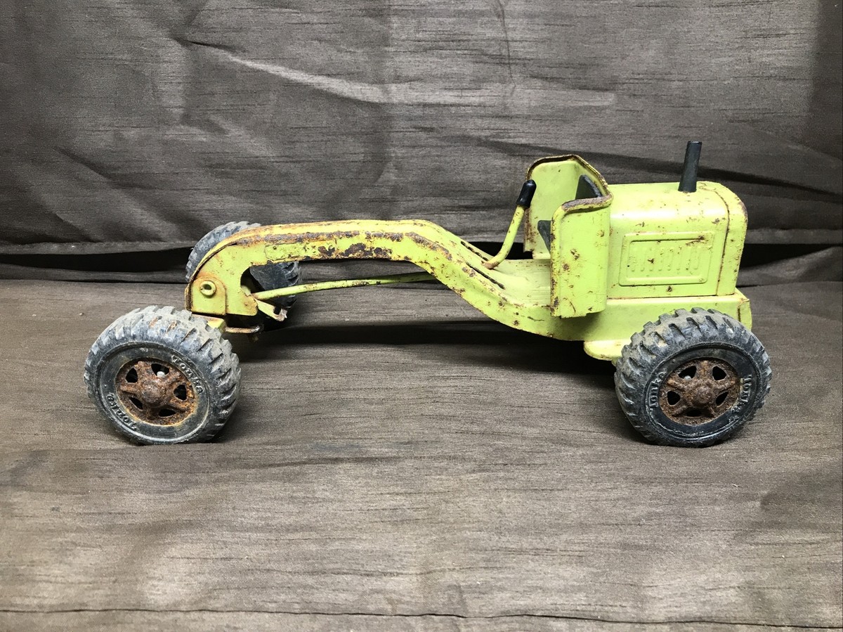 TONKA トレーラートラック　1960〜70年代　ミントグリーン Vintage 1960's Tonka Car Transport Metal Green Car Hauler
