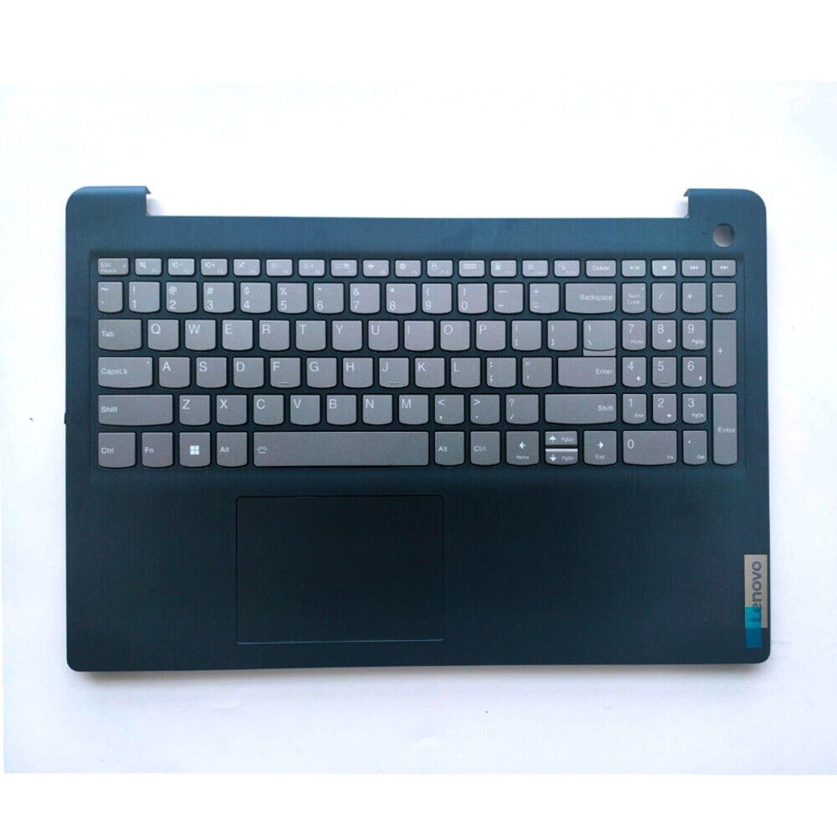 New Blue 5CB1B60432 Palmrest Keyboard  For Lenovo IdeaPad 3-15ALC6 82KU W/FPR