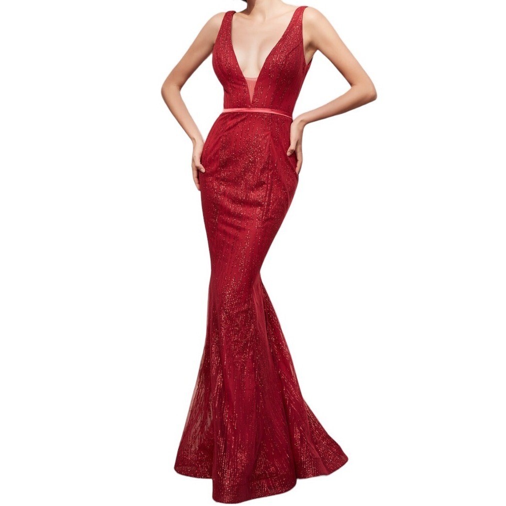 open lace back dress Jadore J24023 – Gemini Bridal main image 0