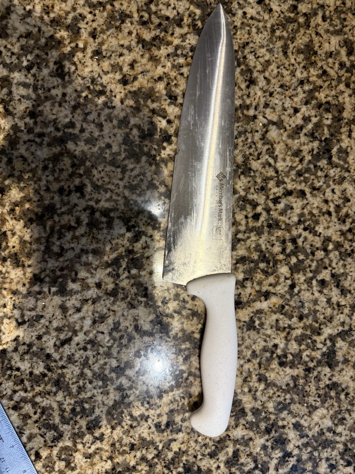 Members Mark 10 Inch Professional Cooks Knife for Precision Cutting