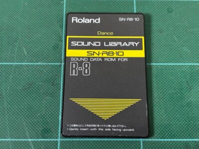 Roland SN-R8-10 Dance ROM CARD for ROLAND R8 R-8 MKⅡ | eBay