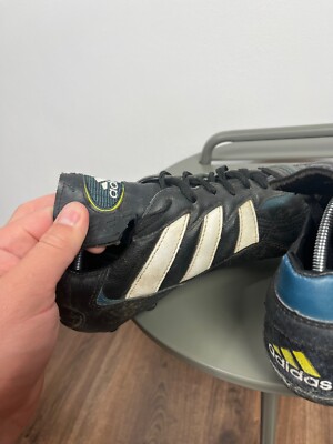 Vintage Adidas Predator Touch 1996 Football Boots Cleats Black