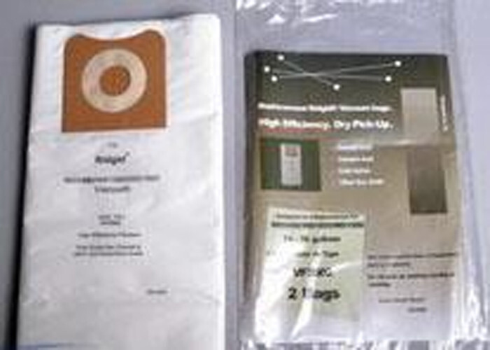 Ridgid Shop Vac Bags 14 16 Gal Vacuum VF3502 High Efficiency Drywall