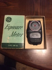 GENERAL ELECTRIC EXPOSURE METER TYPE DW-68 works