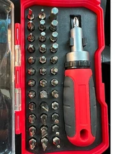 Workpro Ratchet Screwdriver Set-37 Piece 