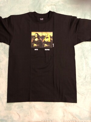 La Mona Lisa Before&after  mens t shirts xl Made In Mexico 10% Cotton