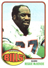 1976 Topps - #174 Reggie McKenzie Bills