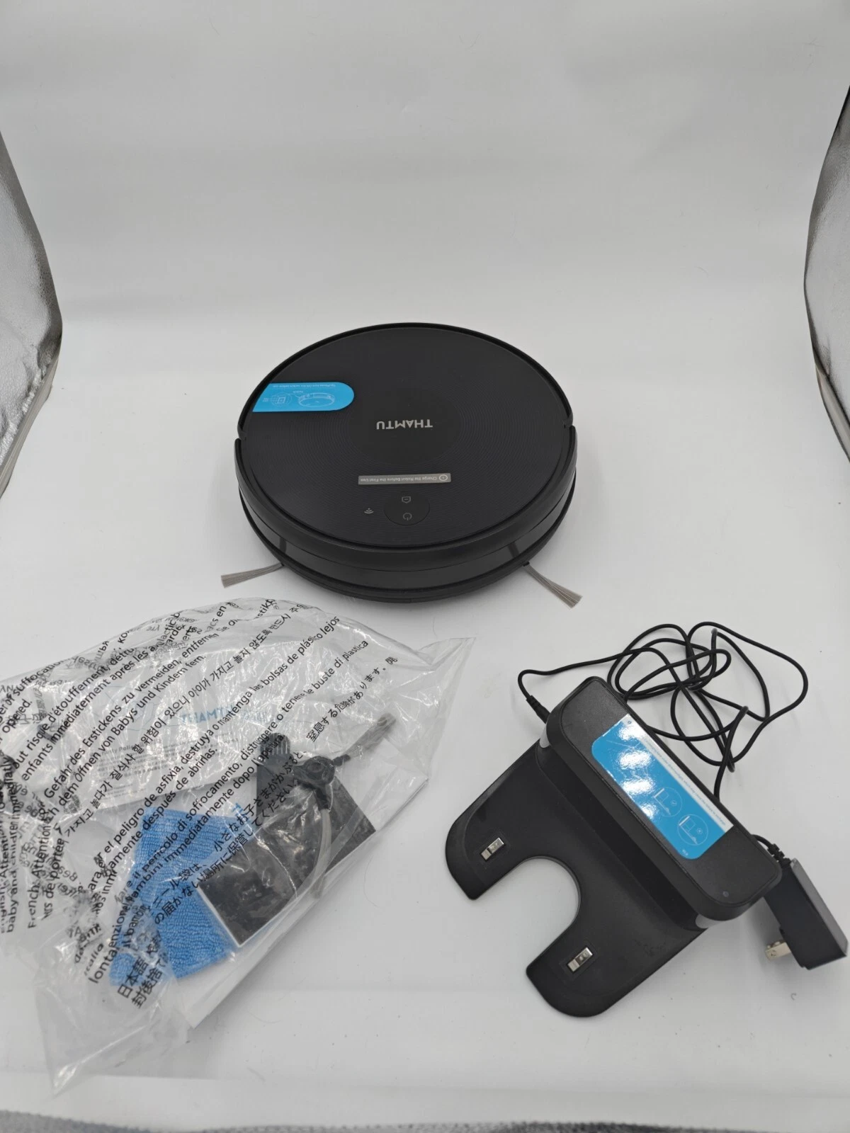 Thamtu G2 Robot Vacuum Super-Thin Robotic Vacuum Cleaner - Very Light Use In Box
