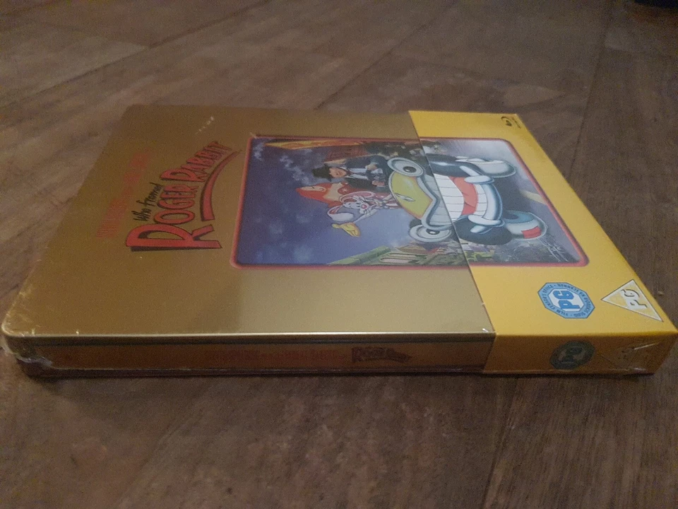 Who Framed Roger Rabbit Limited Edition UK Blu-ray Steelbook NEW SEALED  - Image 4 of 4