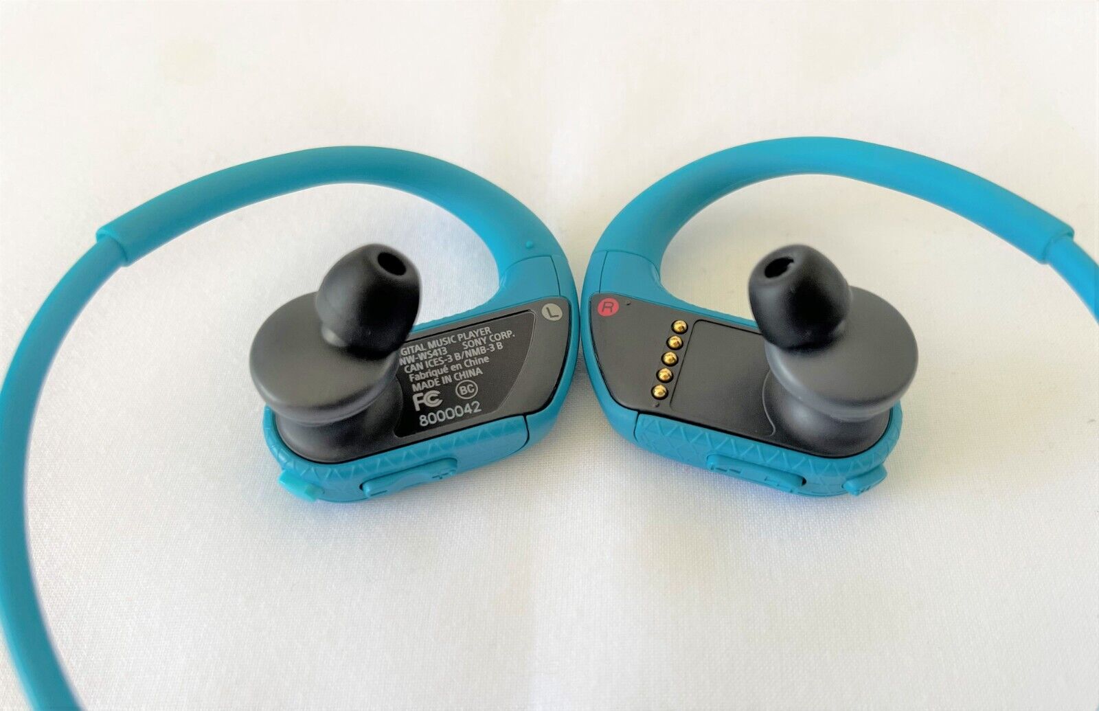 Sony NW-WS413 4GB Walkman Headphone Wearable Sports MP3 Player Blue (READ)  1 | eBay