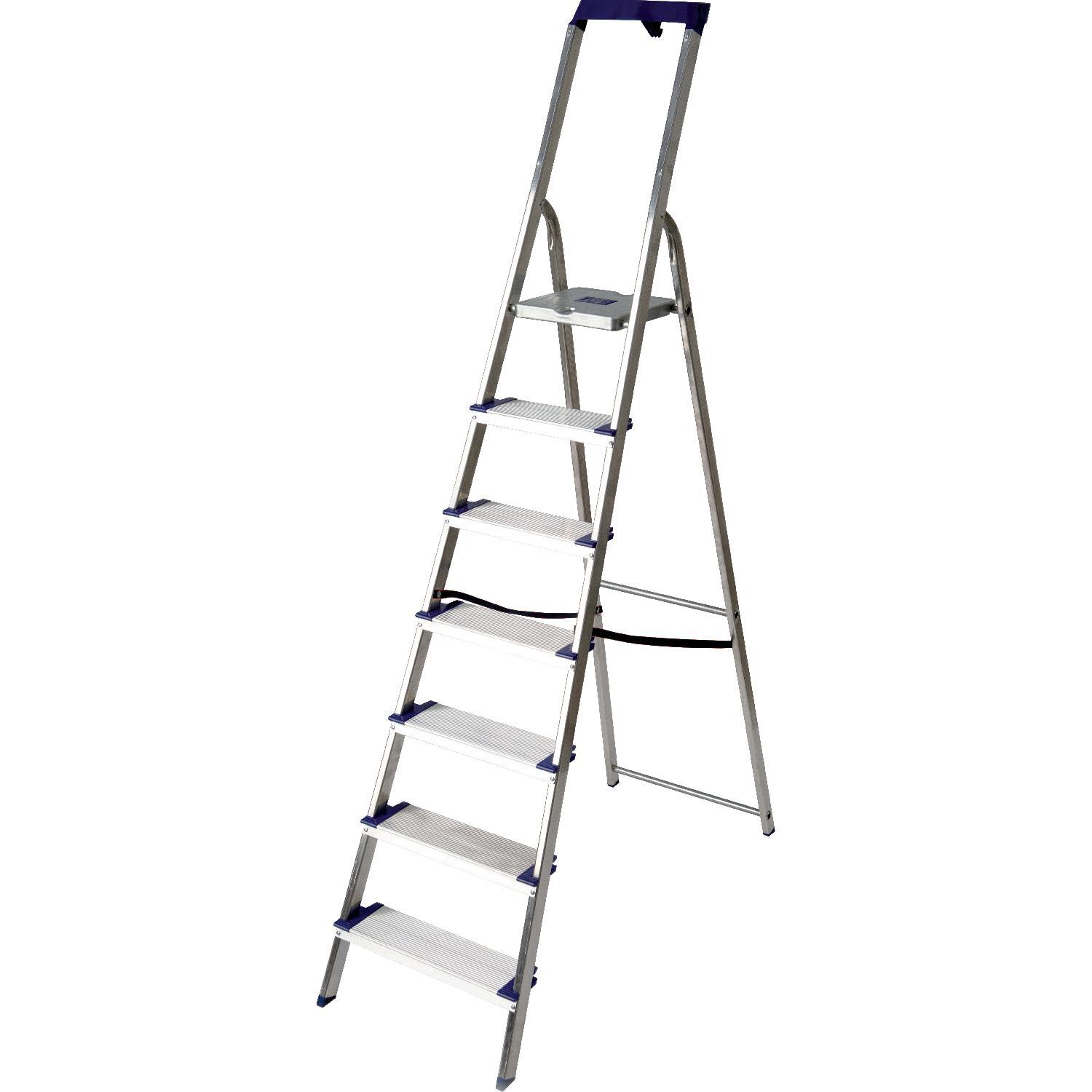 Scala Facal 7 Gradini Gamma Maxi GM/7M | 150kg | Alluminio Top