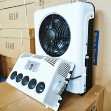 12000 BTU 12V A/C Kit Vehicle Split Air Conditioner Universal Fits Truck Bus RV