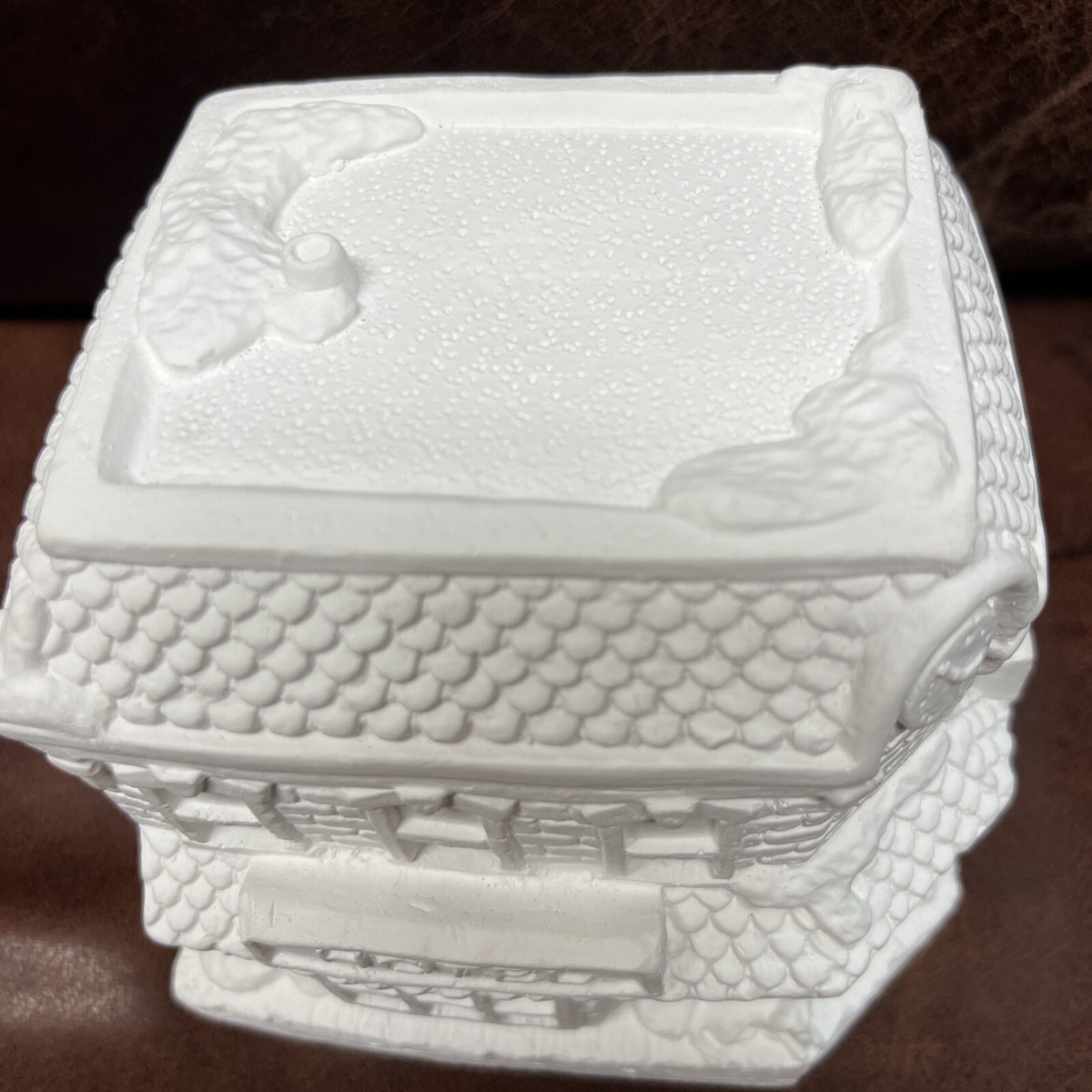 California Creations Dickens Village Hotel 97415 – Rare – À Peindre – Neuf