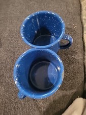 GSI Enamelware 12 Oz Mug - Blue Set Of 2