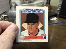 1988 Starting Lineup Talking Baseball San Francisco Giants Matt Williams #22