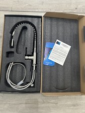 LED Kitchen Faucet - Hickarus Certified Brand - Satin Finish - Pull-Out