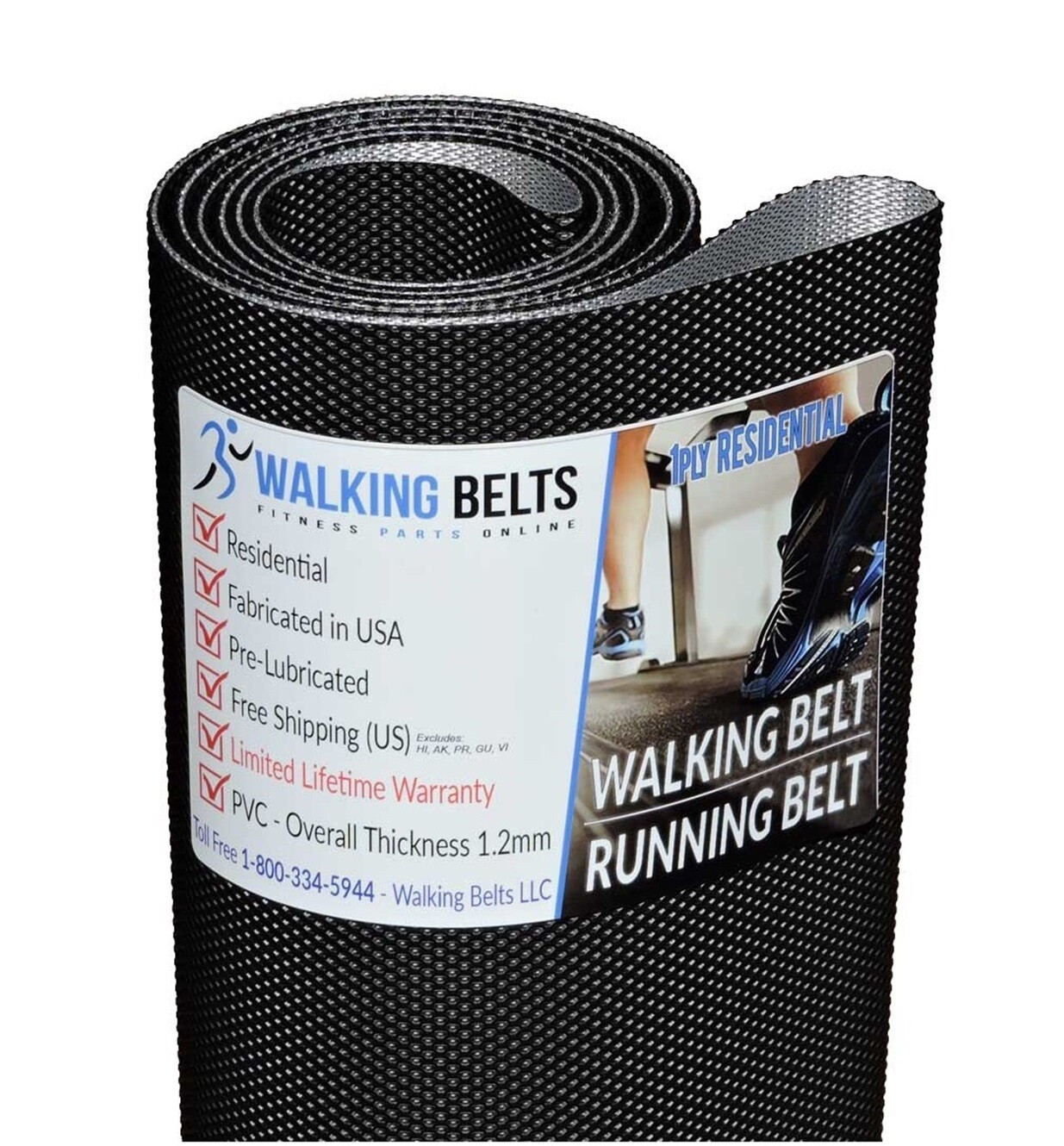 WLTL296060 Weslo Cadence G-40 Treadmill Walking Belt + Free 1oz Lube