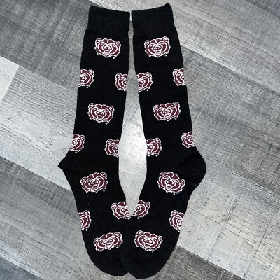 MISSOURI STATE BEARS NCAA COLLEGE TEAM REPEAT LOGO CREW TROUSER SOCKS LARGE