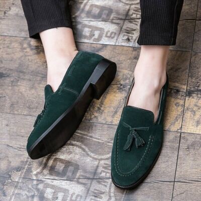 Green Tassel Men's Loafers Dress Shoes For Nightclub Party Men Shoes | eBay Green Tassel Men's Loafers Dress Shoes For Nightclub Party Men Shoes | eBay