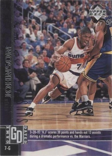 その他 UD GD Memorable Moment Kevin Johnson 1997-98 Upper Deck Kevin Johnson #97 Phoenix Suns | eBay