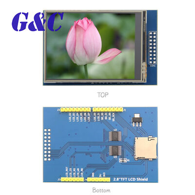 Monitor Module 2.8''TFT LCD Color Display 8-Bit Parallel Bus for Mega2560 a