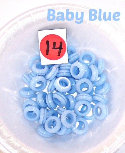 CLEARANCE!! Lot 50 for 99c!  Overstock Silicone GROMMETS, Food safe, 5/16 & 3/8" - Picture 19 of 36