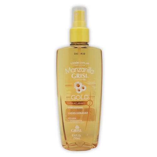 Loción desenredante y aclarador de cabello Grisi Manzanilla manzanilla dorada. 8,4 fl. oz - Imagen 1 de 5