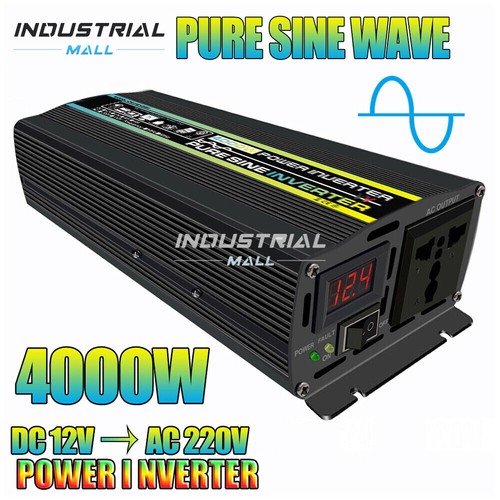 8000W Pure Sine Wave Inverter DC12V To AC 220V Transformer Power Converter LOT - Picture 15 of 18