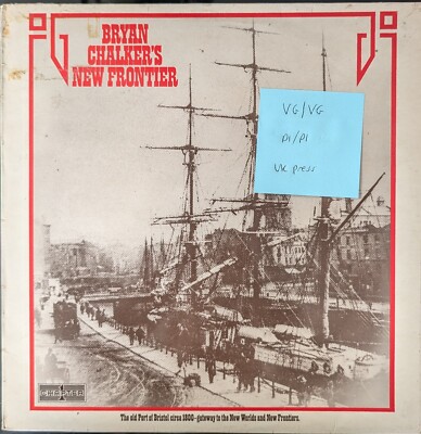 Bryan Chalker's New Frontier Vinyl Record VG/VG CMS1010 1972 1st Press
