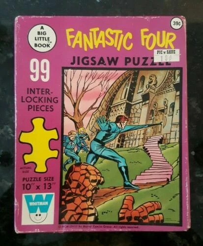 Whitman Comics & Mangas Collectors & Hobbyists Puzzles