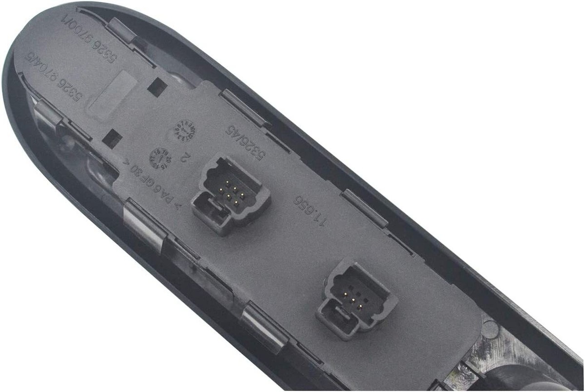Bouton Lève-Vitre Conducteur Avant Gauche Pour Peugeot 407 (2004-2010) - Commutateur NTY EWS-PE-007