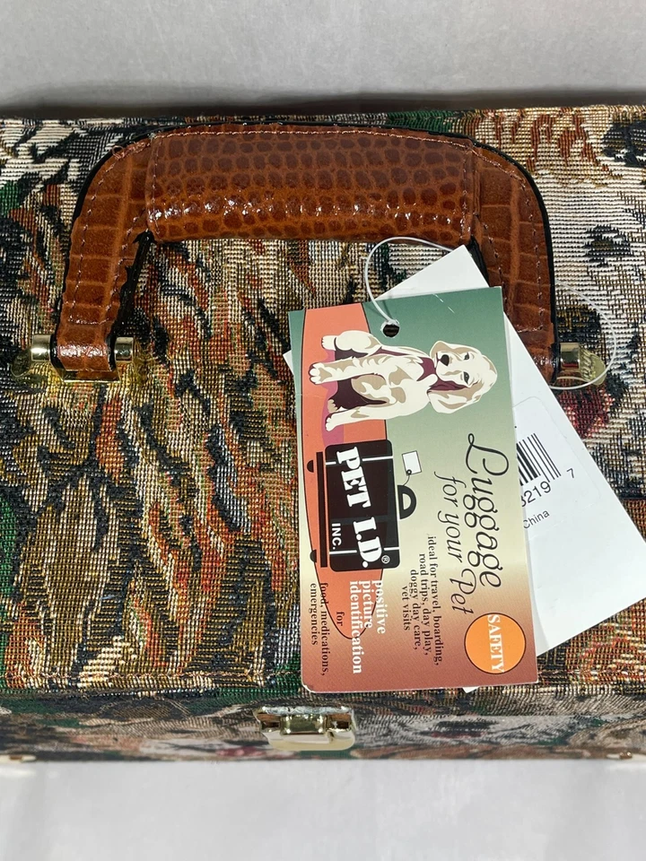 Equipaje de identificación para mascotas para tu mascota ideal para viajes embarque viajes por carretera NUEVO Foto 2 de 4