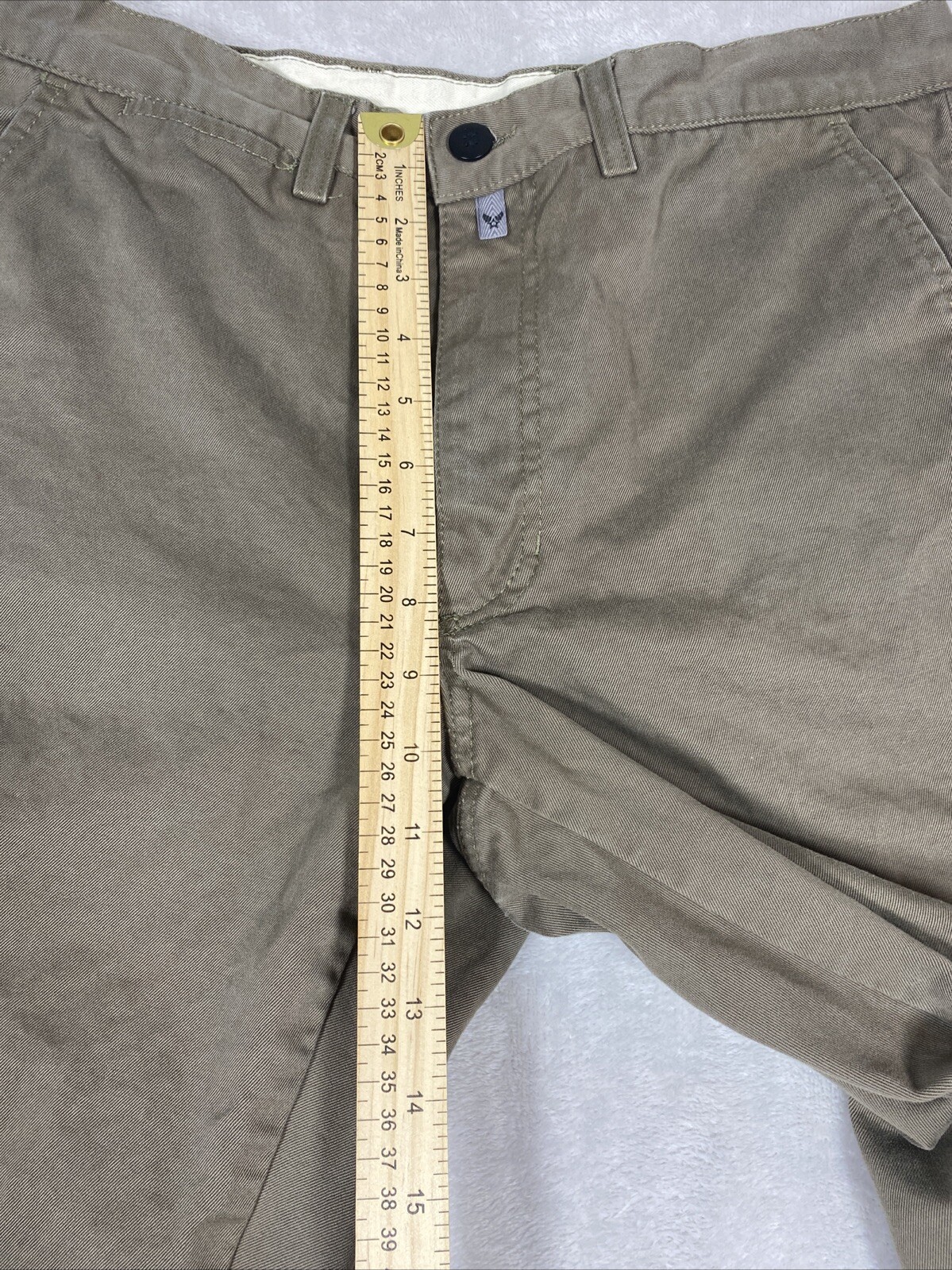 Avirex Chino Pants Men’s Size 32X30 Olive Cotton image 9