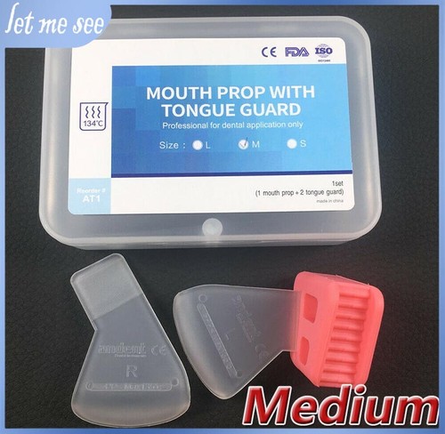 Expansor de boca con bloque de mordedura retractor dental para mejillas utilería abridor de bloque de mordida 4 tipos - Imagen 3 de 29
