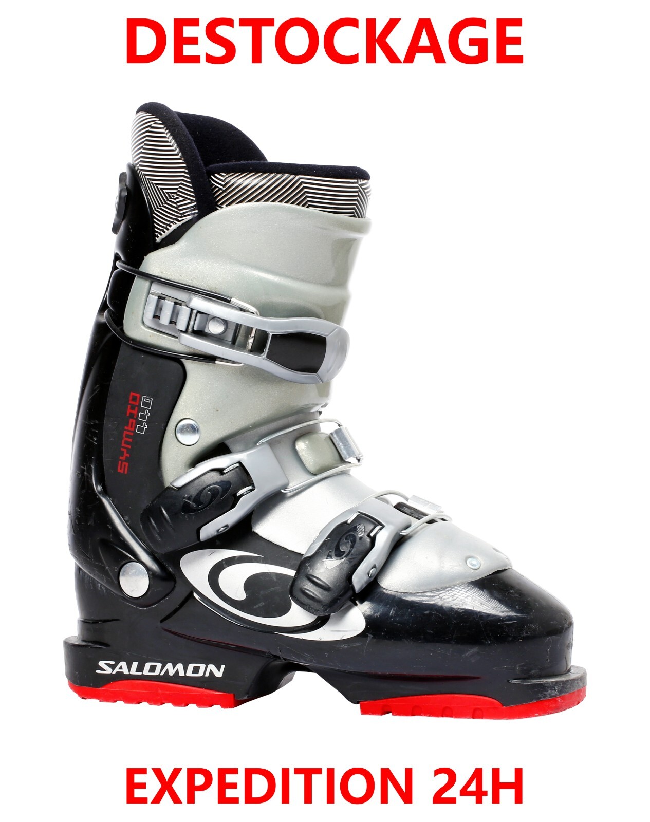 Scarpe Da Sci Adulto Salomon " Symbio Din " Taglia: 38 = Mondopoint: