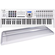 Arturia Keylab Mkii 61 Midi/usb/cv Controller - White Decksaver Kit