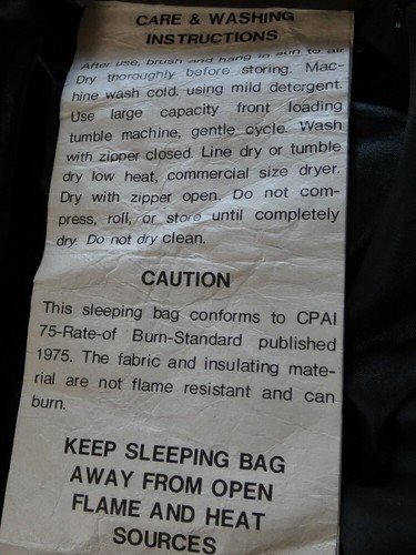 Saco de dormir para adultos Quallofil certificado por DuPont 100 % Dacron 0 grados - Imagen 10 de 13