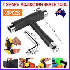Roller Spanner Tool Skate T-Type Wrench Longboard Skateboard Screwdriver Mini AU