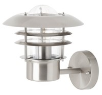 Brilliant Terrence Fassaden AußEn Haus Wand Leuchte Laterne Lampe Edelstahl E27
