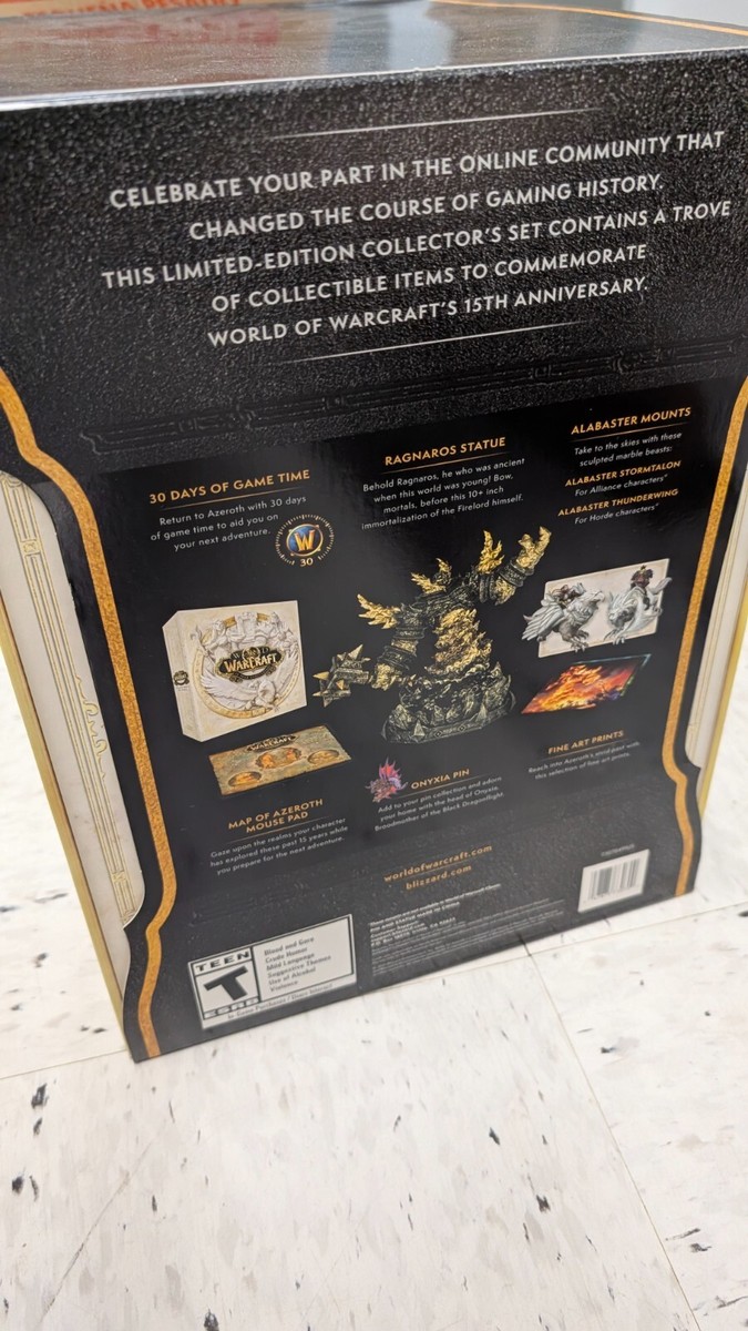 World of Warcraft: 15th Anniversary Collector's Edition(PC, 2019
