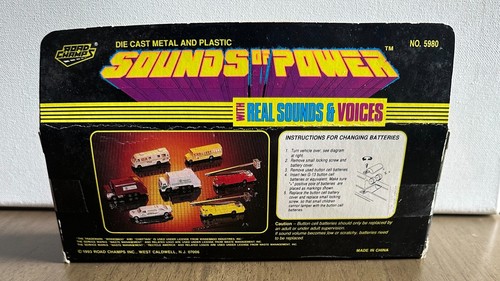 Road Champs Sounds of Power Chicago Fire Dept Fire Truck 1993 No. 5980 - Picture 3 of 3