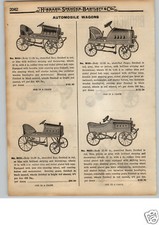 1922 PAPER AD Pedal Car Automobile Reo Paige Nash