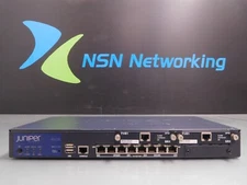 Juniper Networks SRX220 SRX220H-PoE 8-Port w/ SRX-MP-1T1E1 T1/E1 Firewall VPN