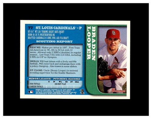 1997 BOWMAN BASEBALL #4-299 YOU PICK SEE PHOTOS OF EVERY CARD STARS,ROOKIES NEW - Picture 115 of 391