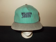 VTG-1980s Wilken Seeds farming ag K products snapback hat sku33