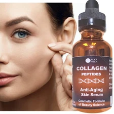 Collagen Peptides Skin Serum Original Face Wrinkle Intensive Anti Aging ALKAVITA