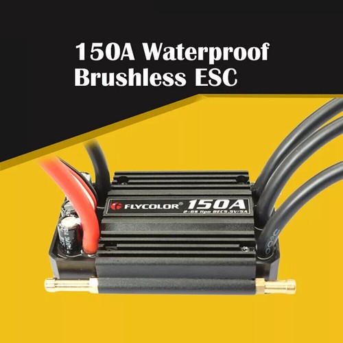 Neu 150A Brushless Regler 2-6S wasserdicht für RC Elektro Benzin Jet Boote PNeAoo - Bild 11 von 18