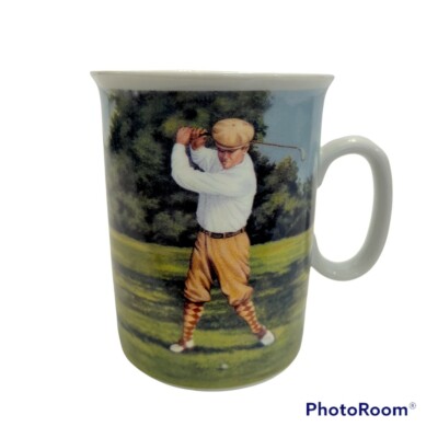 I Godinger St Martin Golf Mug Email De Limoges SMQ9 Fairway Shot Vintage 10oz