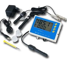 6 in1 Water Quality Monitor ORP TDS pH EC CF Temp Tester Meter ATC Function